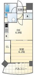 ドゥーエなんば南の物件間取画像